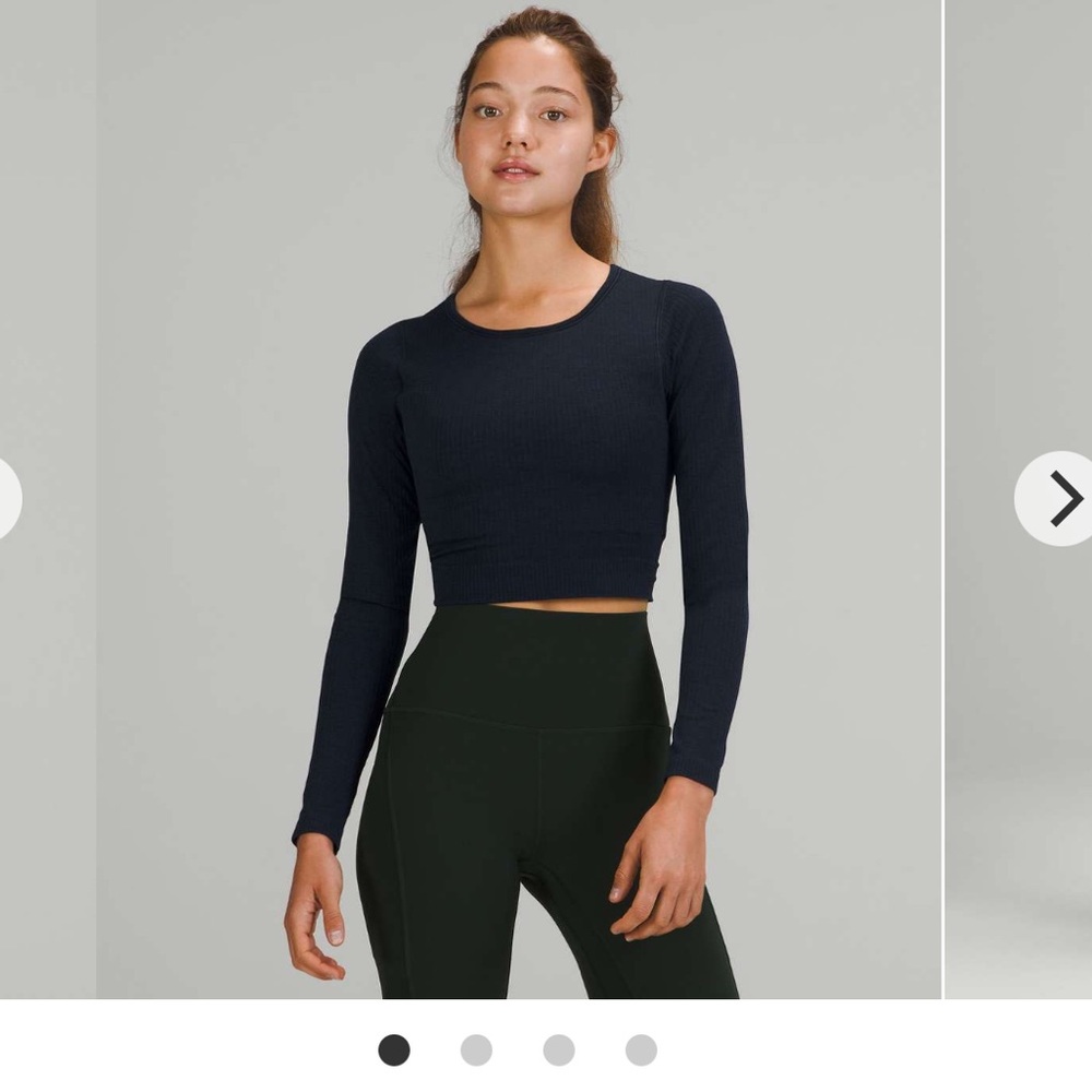 Lululemon Ebb to Street Long Sleeve
True Navy